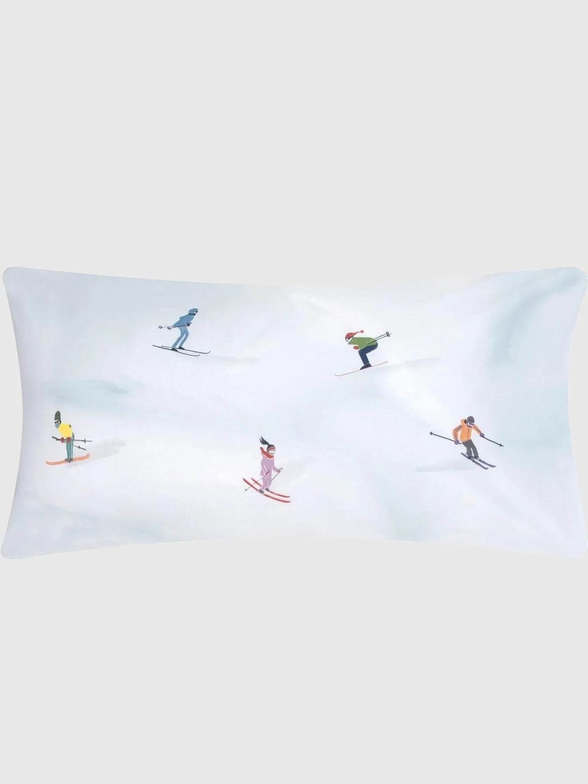 Designade örngott av bomullspercale Ski by Kera Till, 2 st