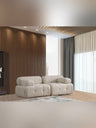 Doblo ( L1-1R) Cream Bouclette 2-sits soffa