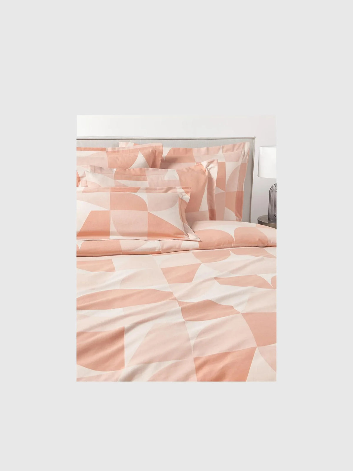 Elinor påslakan i bomull - 135x200 cm - Geometriskt