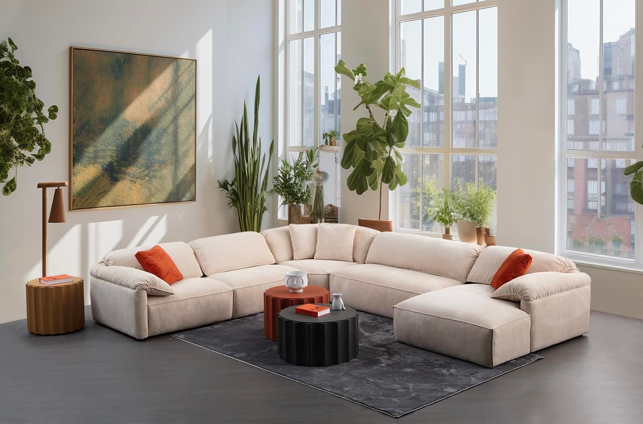 Soffserie Flamingo – välj mellan 3-sits, fåtölj, hörnsoffa och modulsoffa