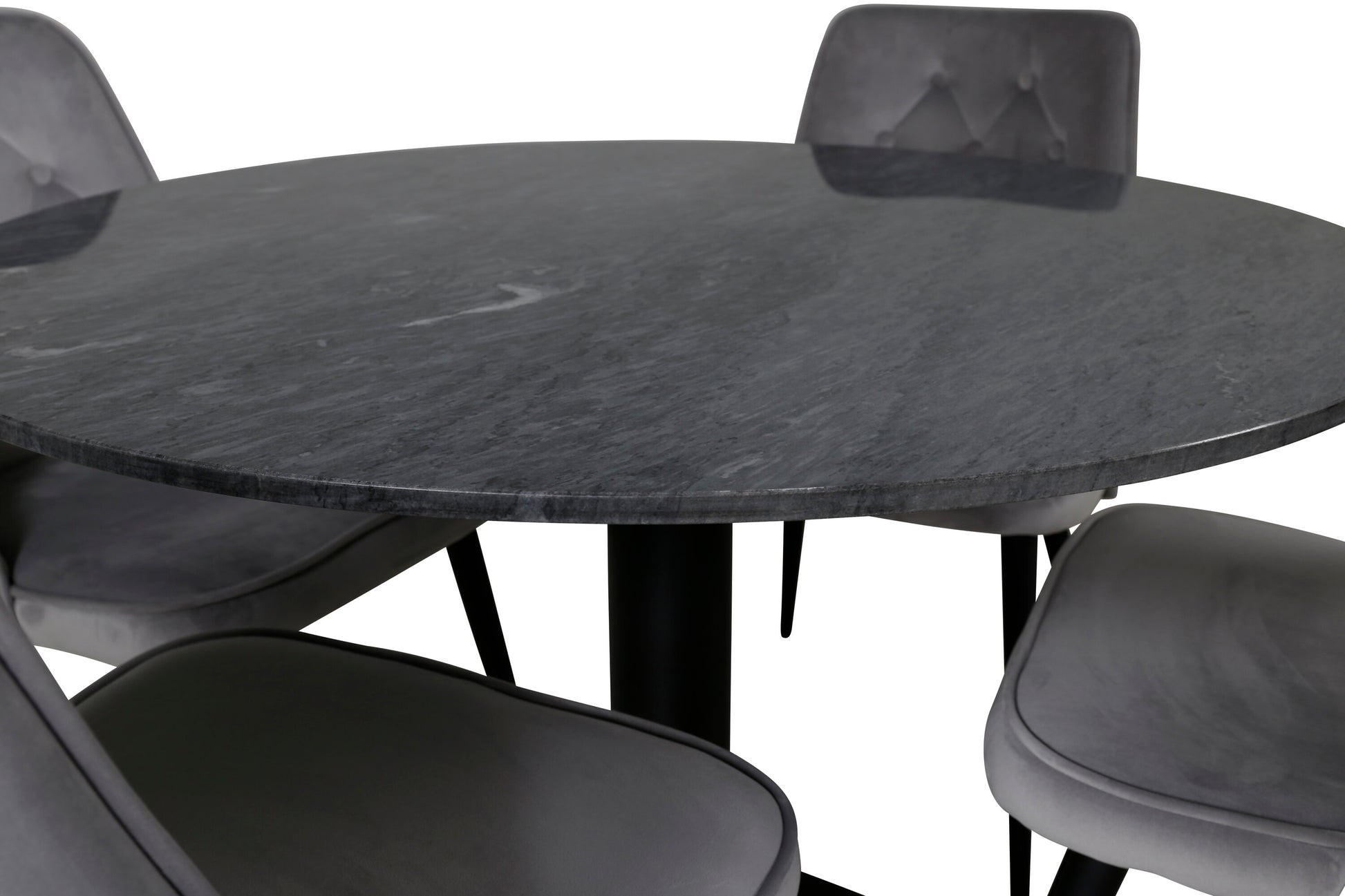 Estelle Matbord med Velvet Deluxe Stolarna Matgrupp