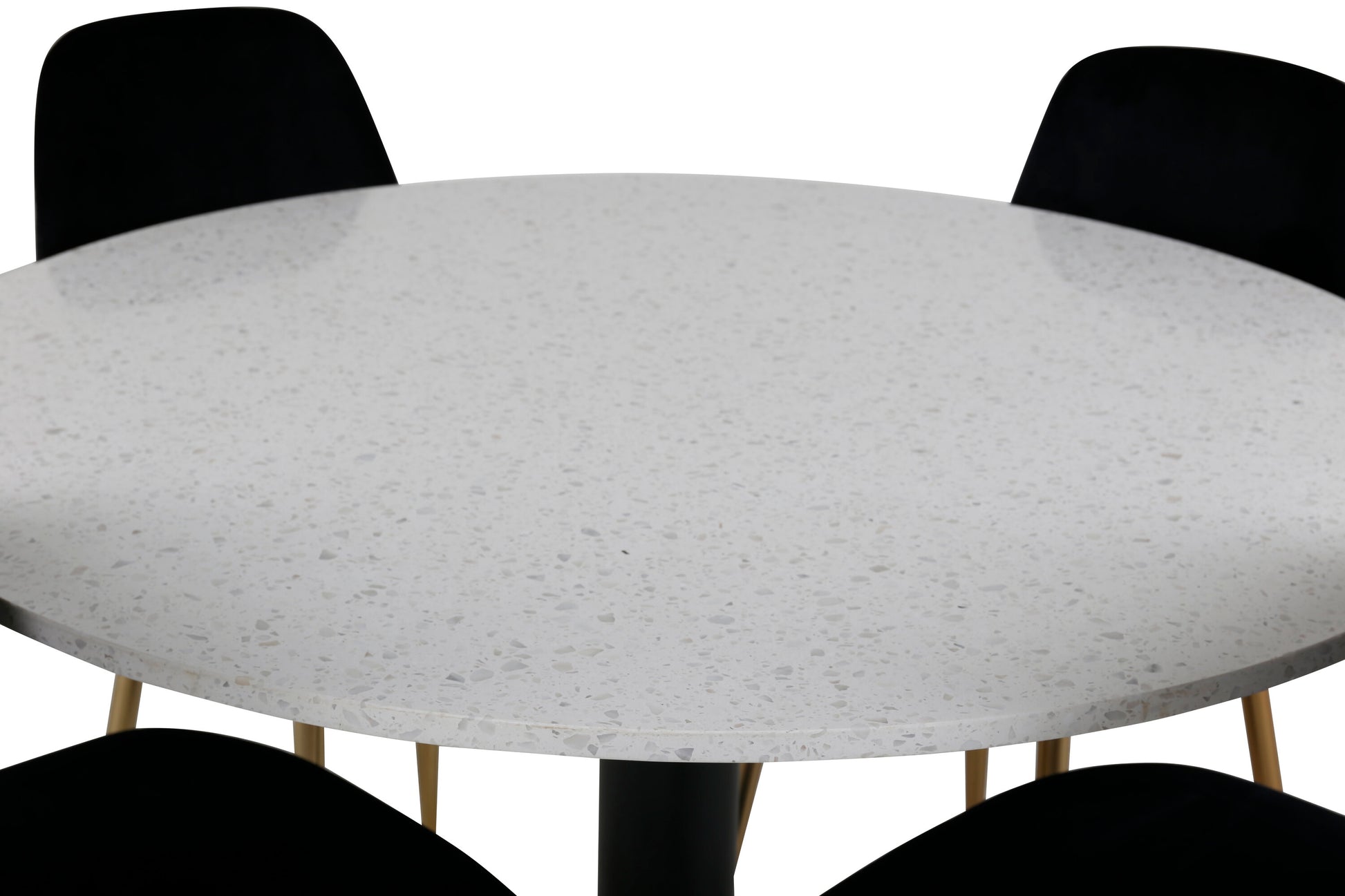 Razzia Matbord med Polar Stolarna – Bord: ⌀106 Stol: 52x86x44