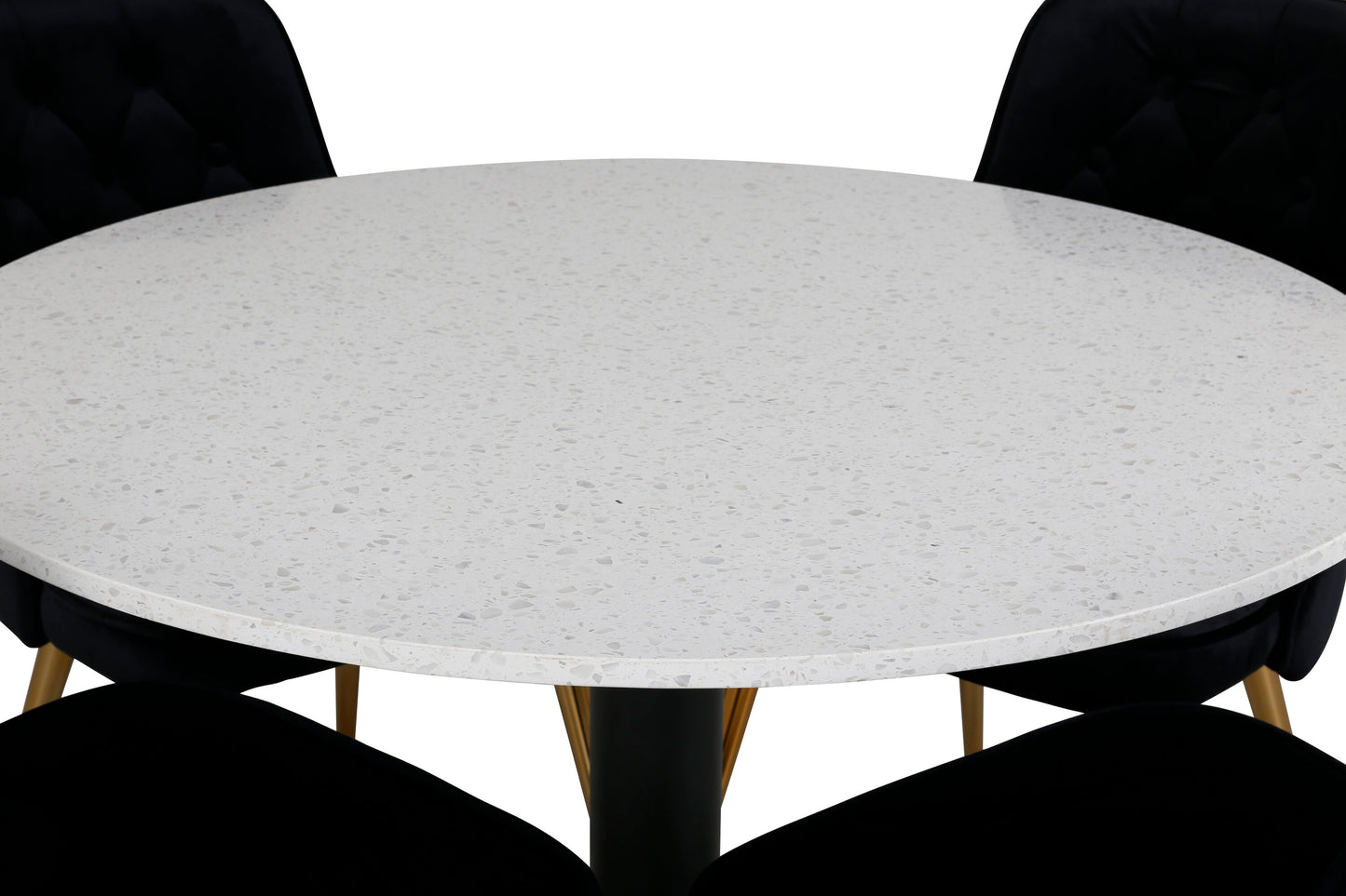 Razzia Matbord med Velvet Deluxe Stolarna Matgrupp