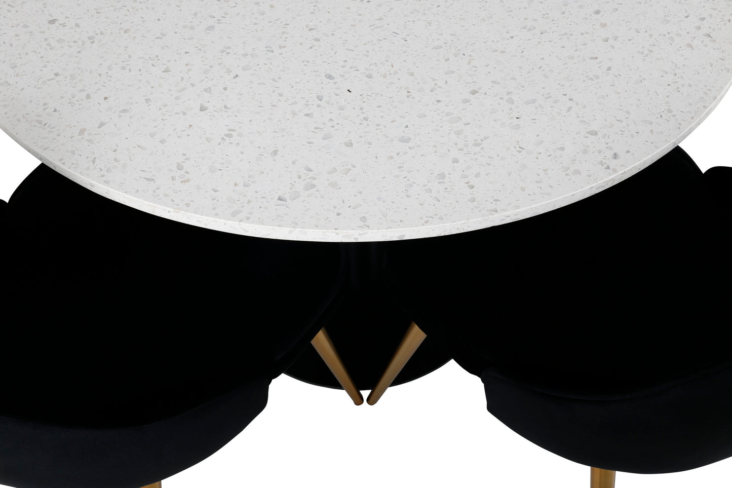 Razzia Matbord med Velvet Deluxe Stolarna Matgrupp