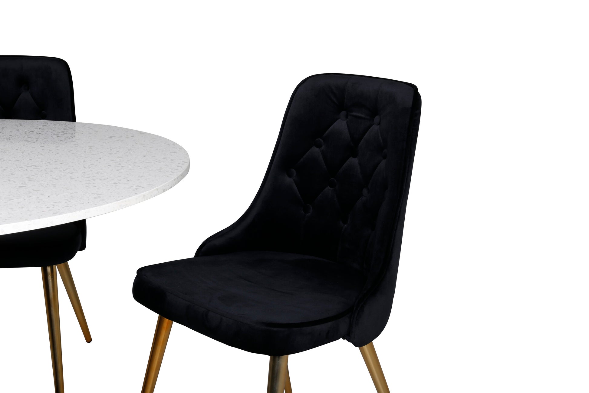 Razzia Matbord med Velvet Deluxe Stolarna Matgrupp
