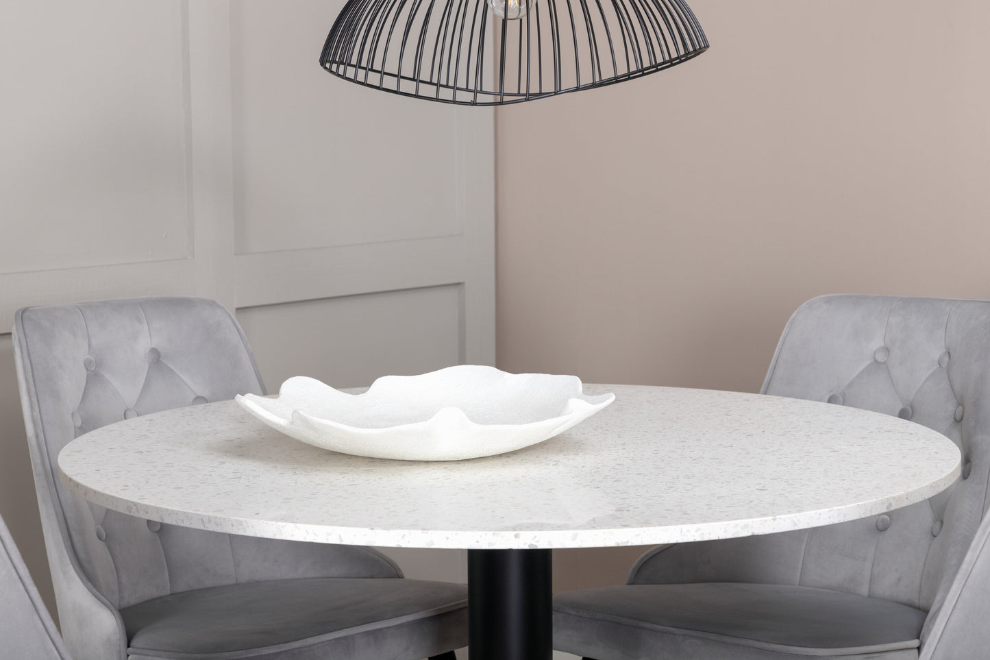 Razzia Matbord med Velvet Deluxe Stolarna Matgrupp