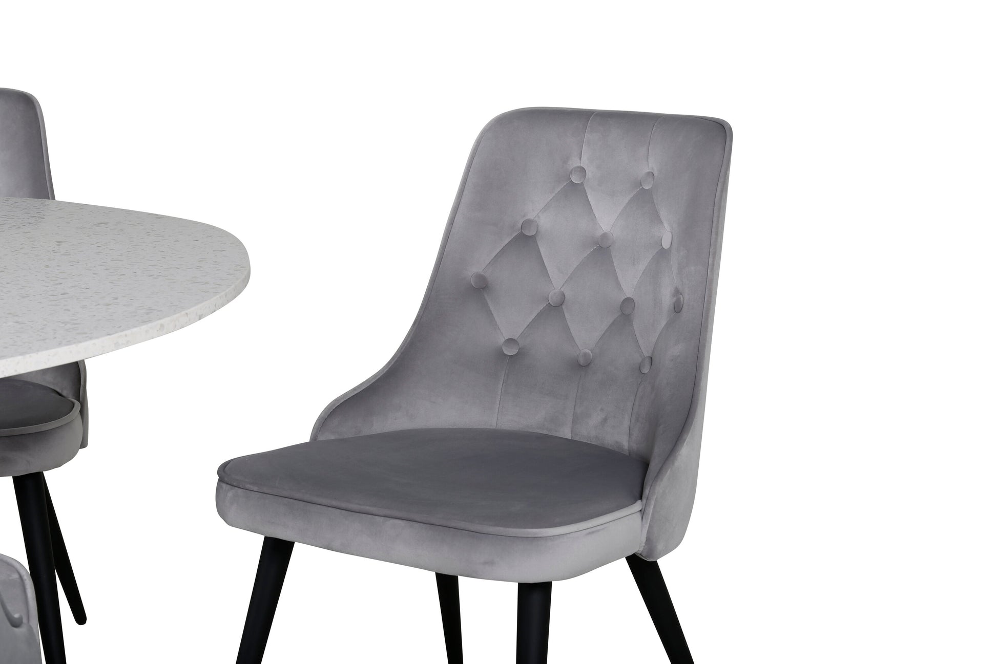 Razzia Matbord med Velvet Deluxe Stolarna Matgrupp