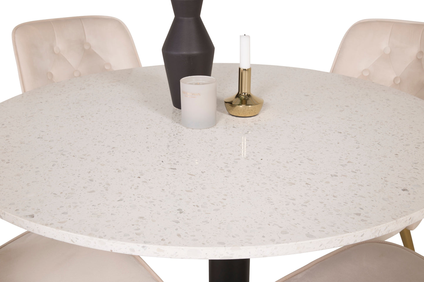 Razzia Matbord med Velvet Deluxe Stolarna Matgrupp