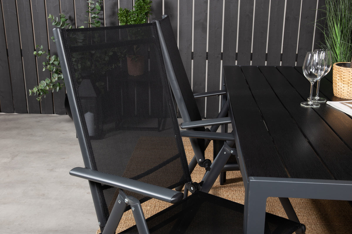 Break Matbord med Break Stolarna – Bord: 74x150x90 Stol: 62x107,5x55