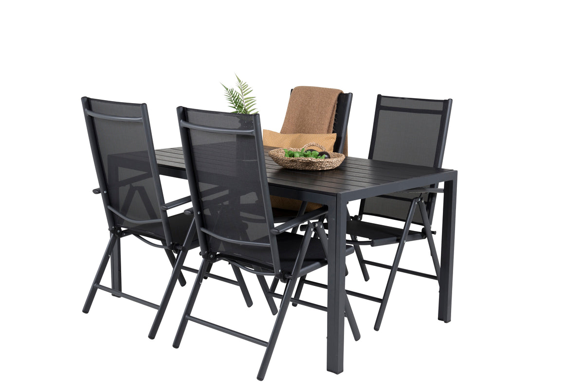 Break Matbord med Break Stolarna – Bord: 74x150x90 Stol: 62x107,5x55