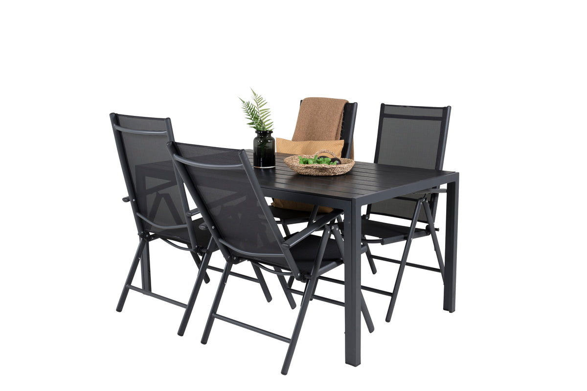 Break Matbord med Break Stolarna – Bord: 74x150x90 Stol: 62x107,5x55