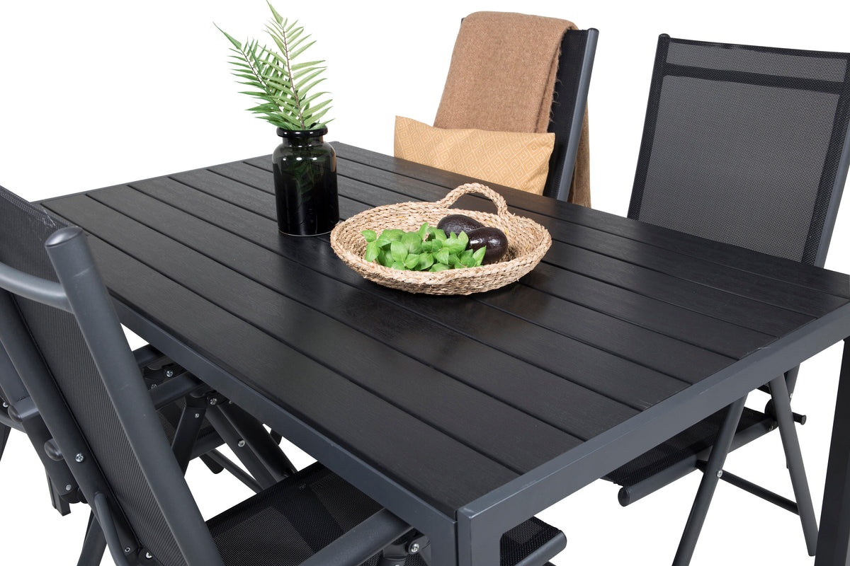 Break Matbord med Break Stolarna – Bord: 74x150x90 Stol: 62x107,5x55