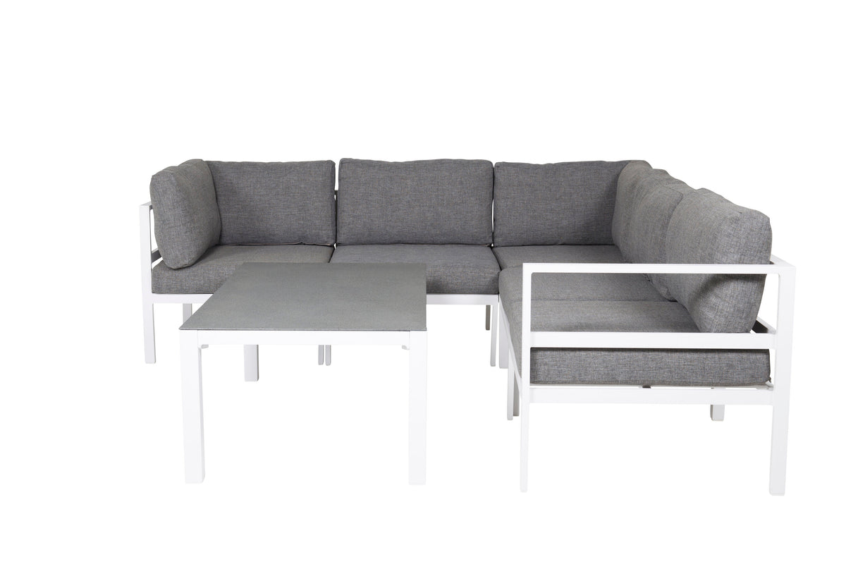 Soffgrupp Copacabana – Bord: 45x120x70 Soffa: D: 74 H: 65 W: 222x222