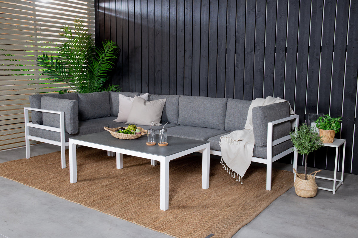 Soffgrupp Copacabana – Bord: 45x120x70 Soffa: D: 74 H: 65 W: 222x222