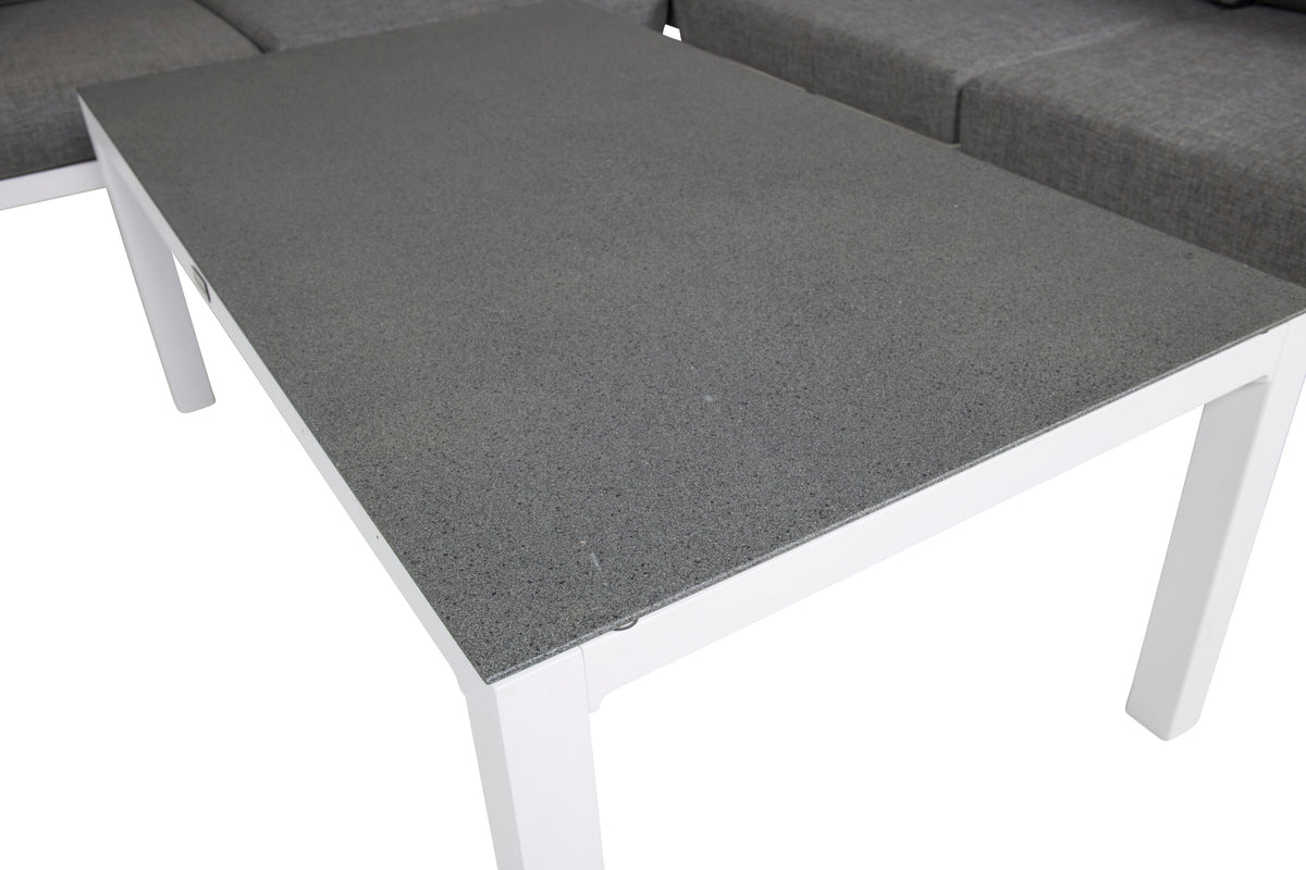 Soffgrupp Copacabana – Bord: 45x120x70 Soffa: D: 74 H: 65 W: 222x222