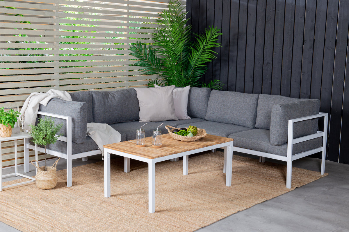 Soffgrupp Copacabana – Bord: 45x110x60 Soffa: D: 74 H: 65 W: 222x222