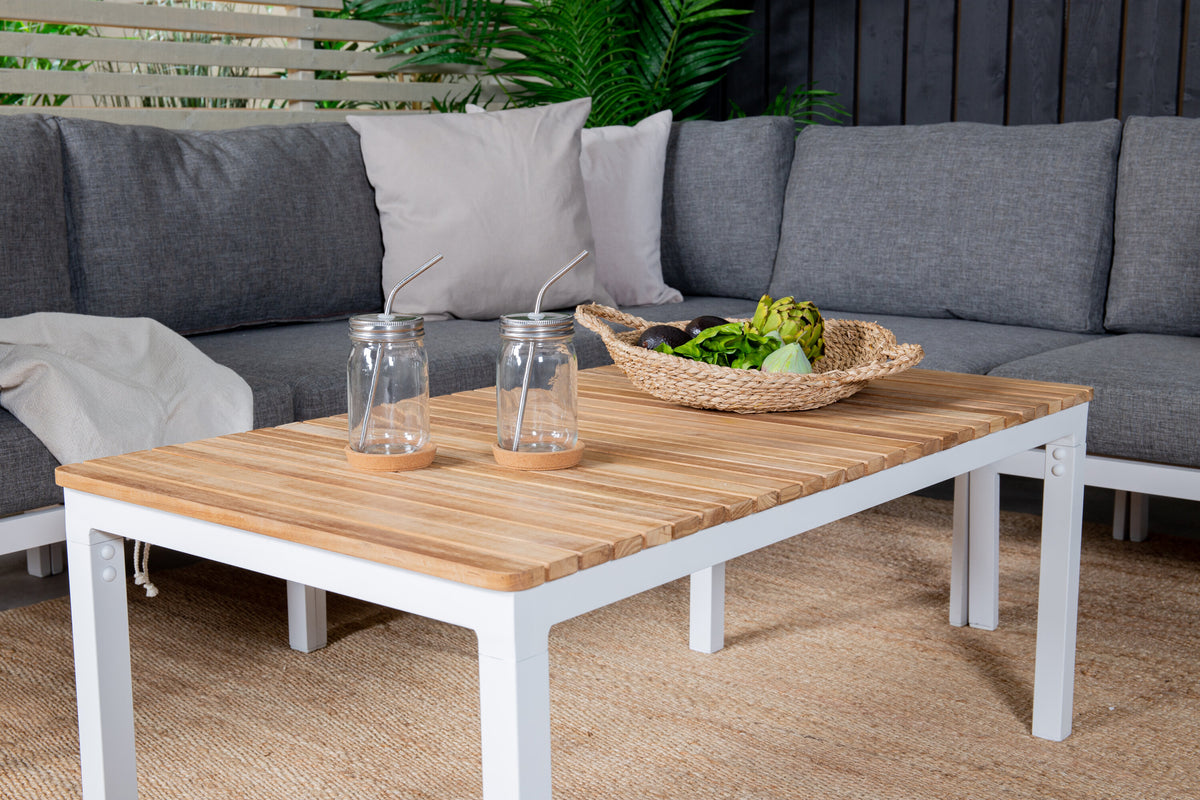 Soffgrupp Copacabana – Bord: 45x110x60 Soffa: D: 74 H: 65 W: 222x222