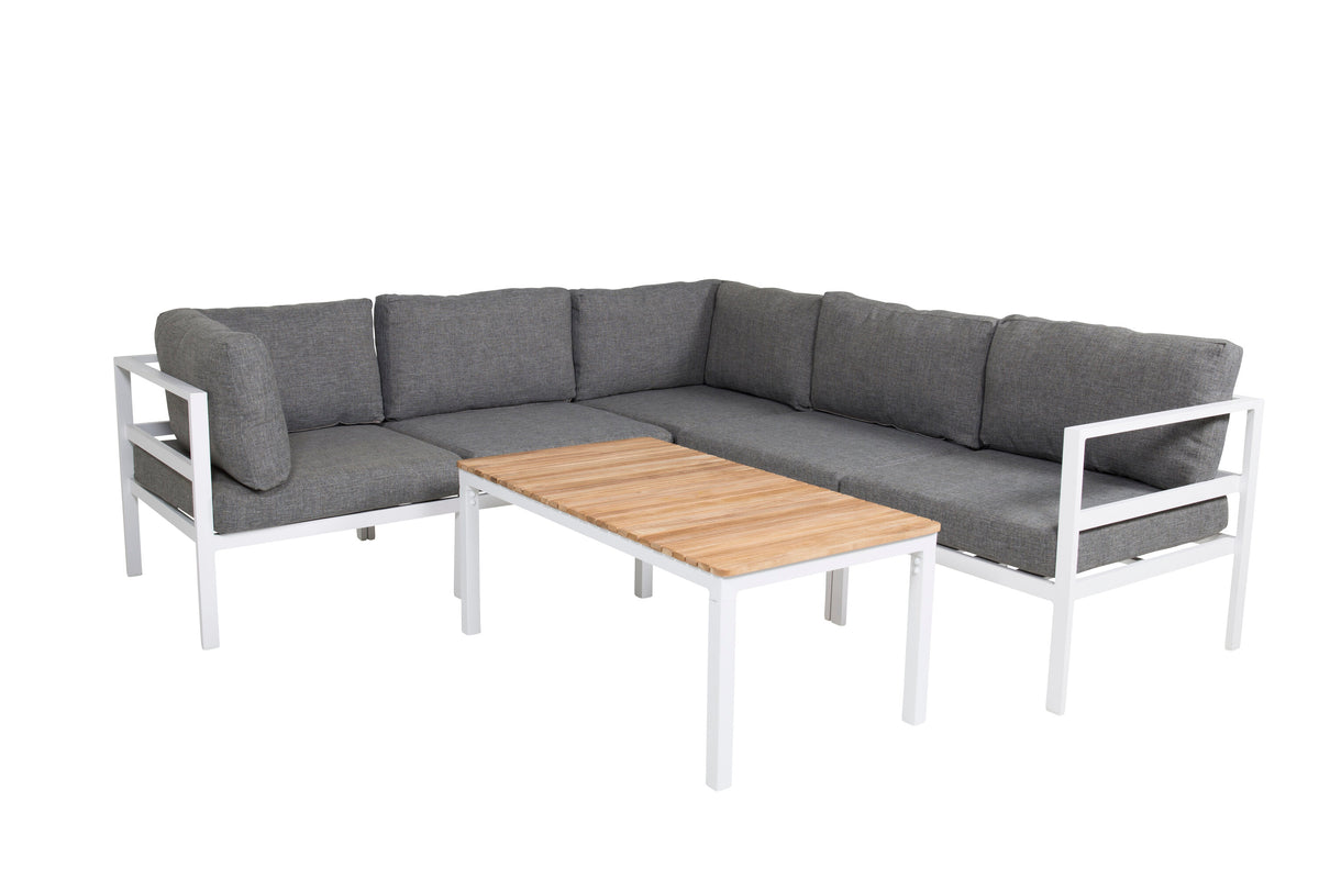 Soffgrupp Copacabana – Bord: 45x110x60 Soffa: D: 74 H: 65 W: 222x222