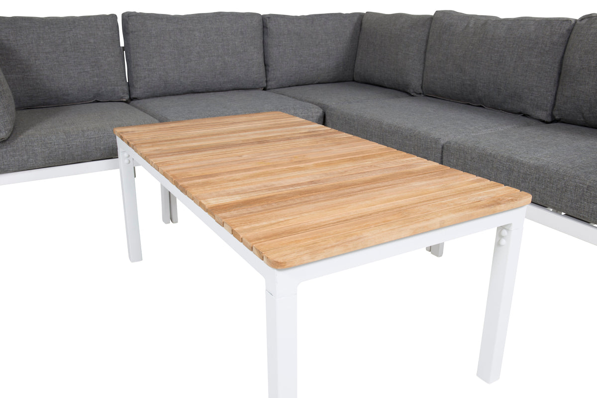 Soffgrupp Copacabana – Bord: 45x110x60 Soffa: D: 74 H: 65 W: 222x222