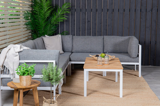 Soffgrupp Copacabana – Bord: 45x110x60 Soffa: D: 74 H: 65 W: 222x296