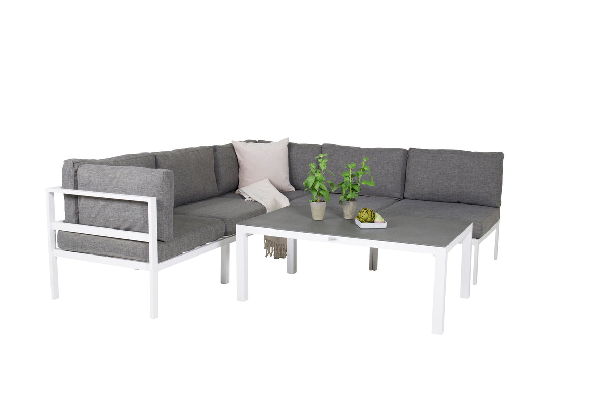 Soffgrupp Copacabana – Bord: 45x120x70 Soffa: D: 74 H: 65 W: 222x222