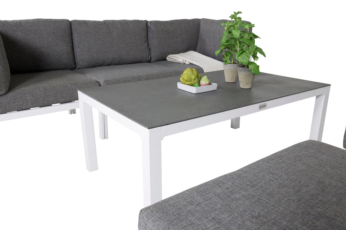 Soffgrupp Copacabana – Bord: 45x120x70 Soffa: D: 74 H: 65 W: 222x222