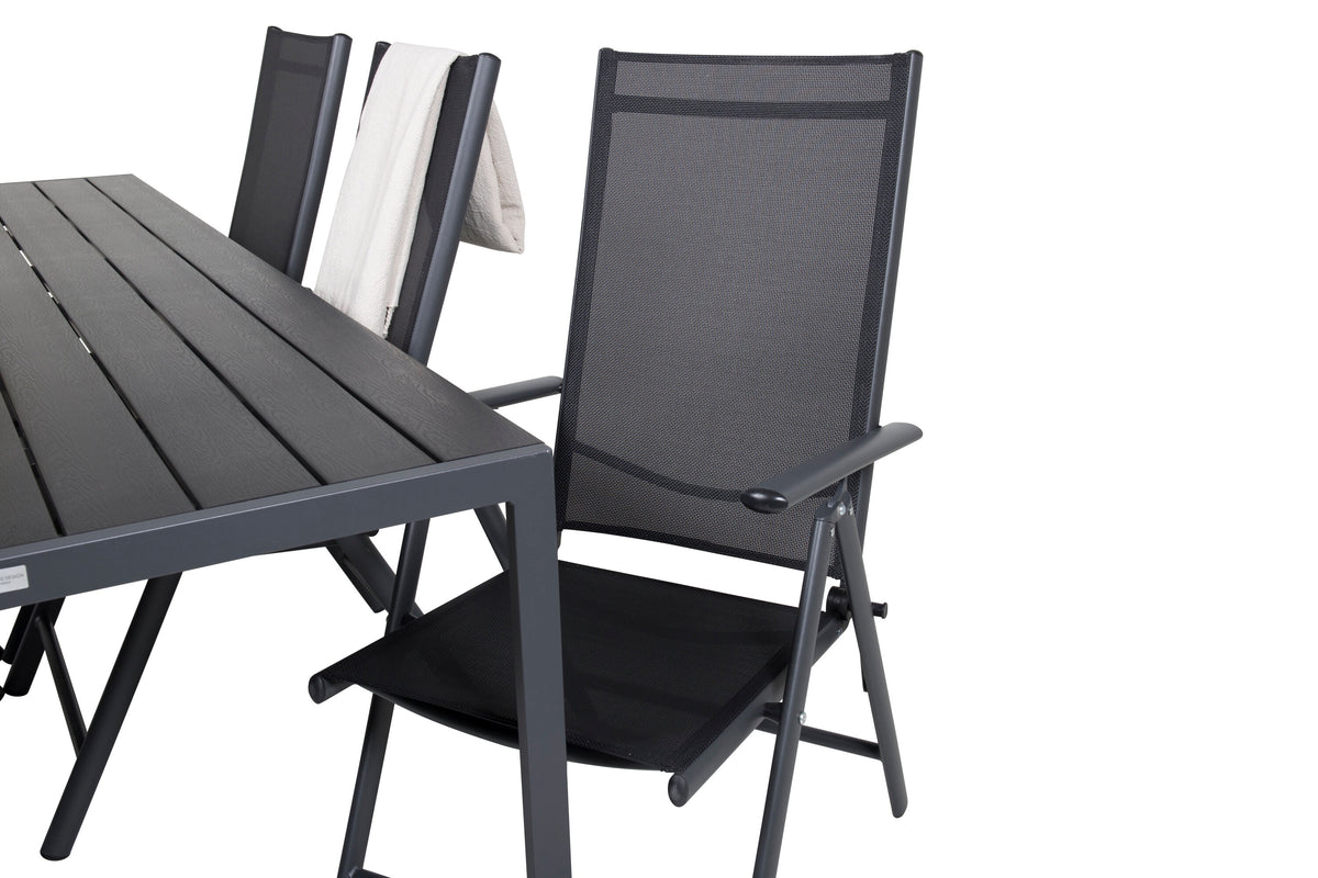 Break Matbord med Break Stolarna – Bord: 74x205x90 Stol: 62x107,5x55