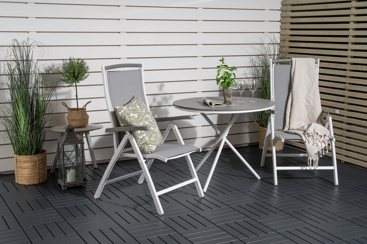 Matgrupp Parma med stolarna Albany