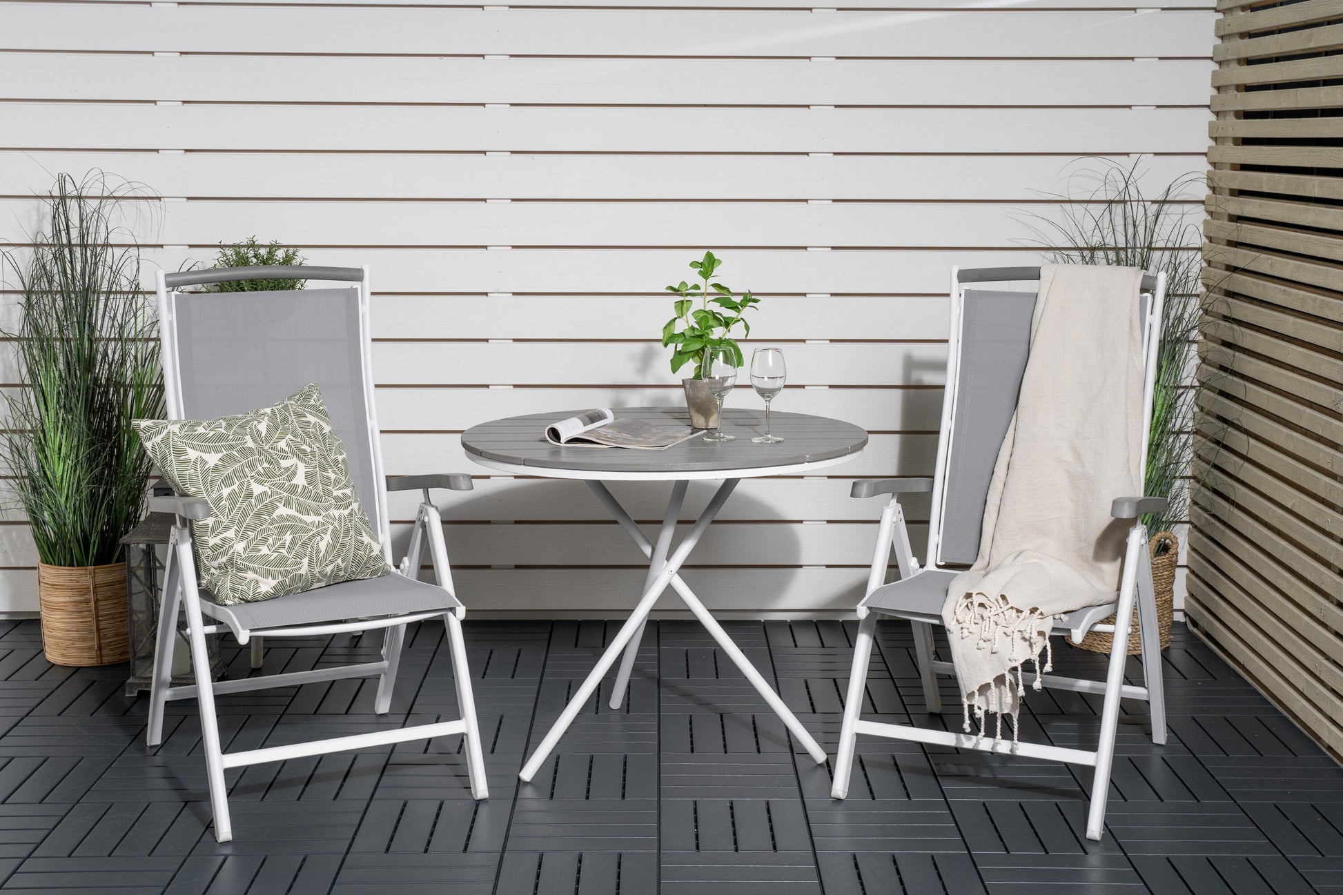 Matgrupp Parma med stolarna Albany