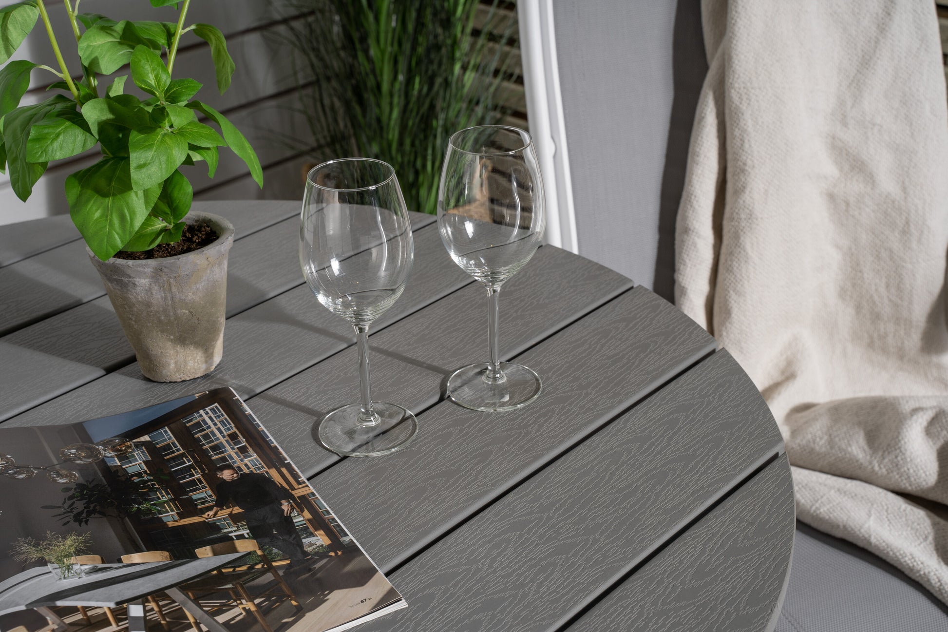 Matgrupp Parma med stolarna Albany