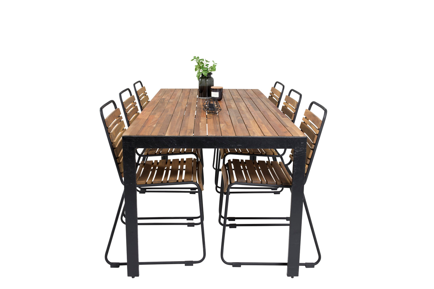 Bois Matbord med Bois Stolarna Matgrupp