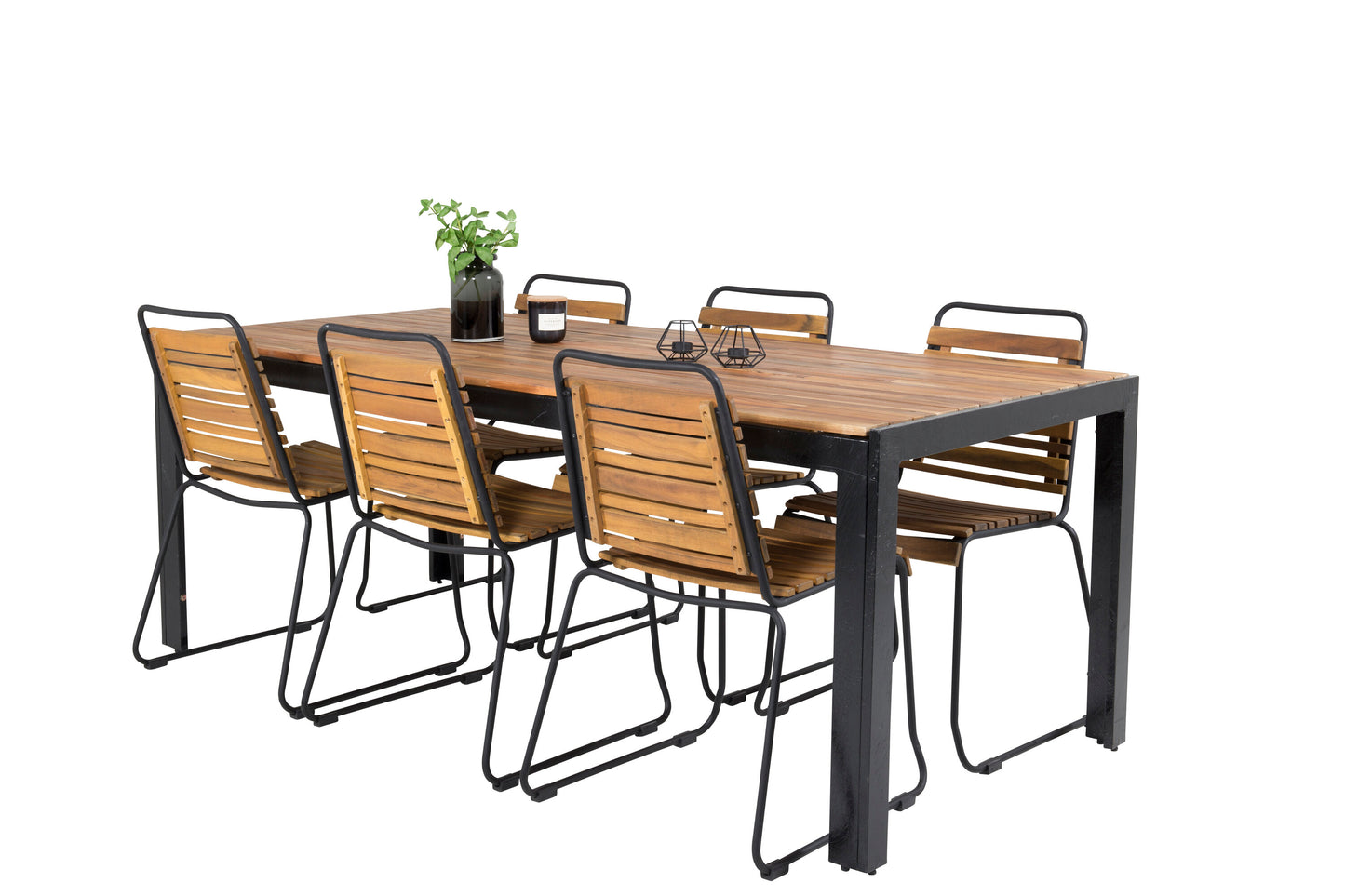 Bois Matbord med Bois Stolarna Matgrupp