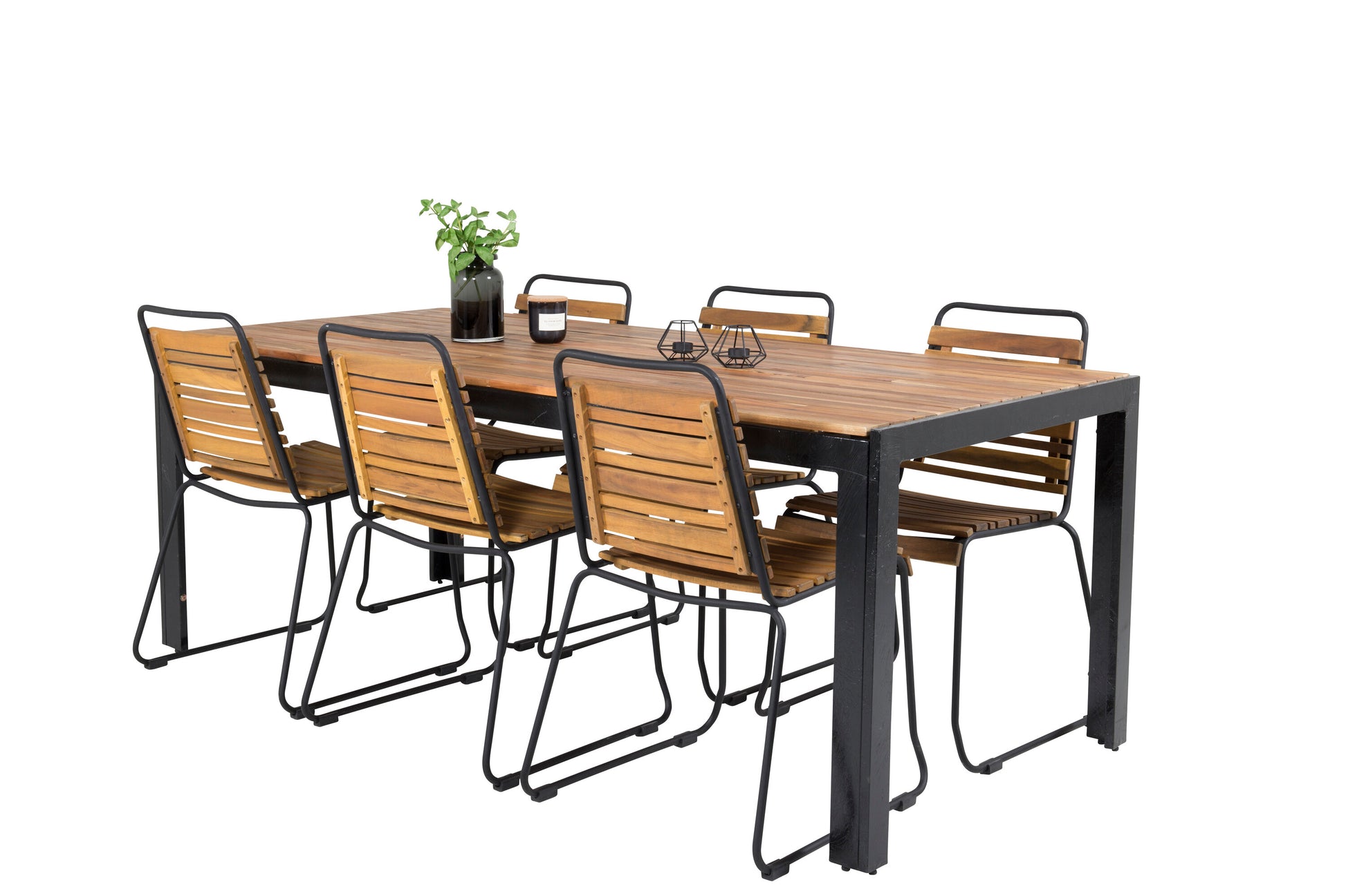 Bois Matbord med Bois Stolarna Matgrupp