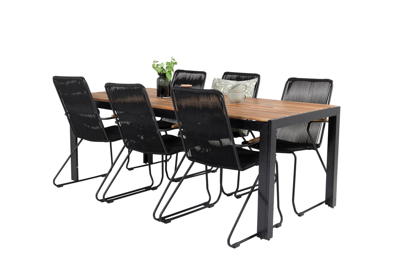 Bois Matbord med Bois Stolarna Matgrupp