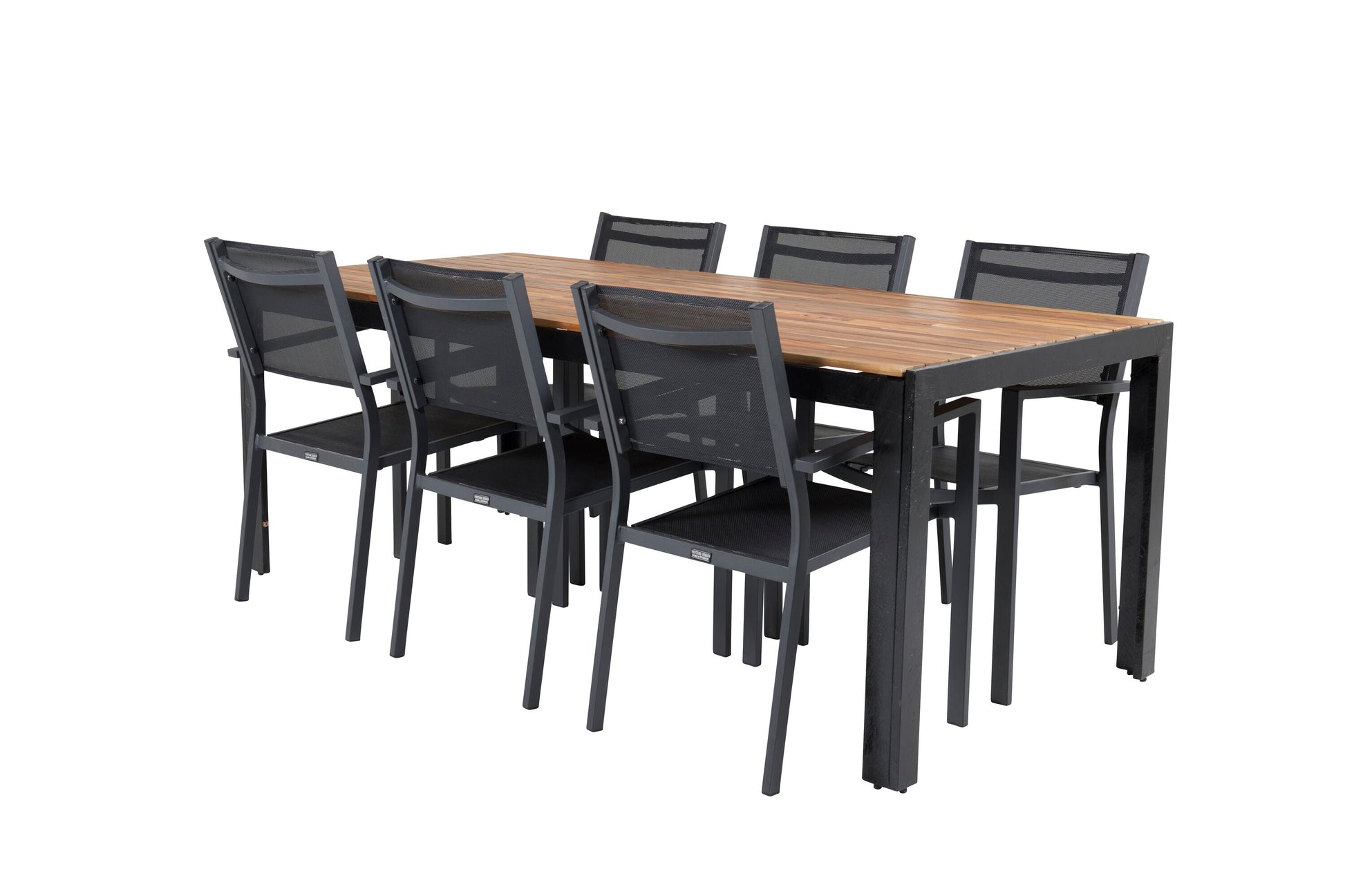 Bois Matbord med Copacabana Stolarna Matgrupp