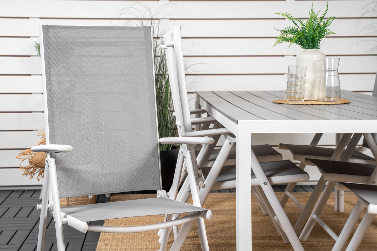 Break Matbord med Break Stolarna – Bord: 74x205x90 Stol: 62x107,5x55