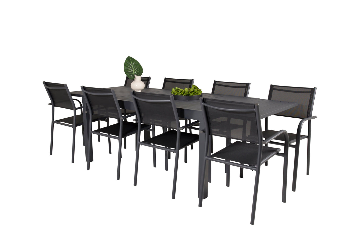 Marbella Matbord med Santorini Stolarna Matgrupp