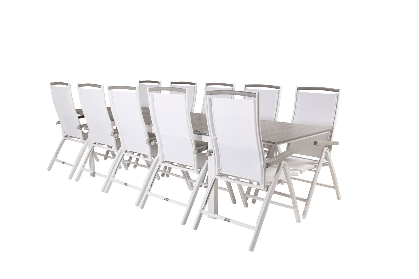 Levels Matbord med Albany Stolarna Matgrupp