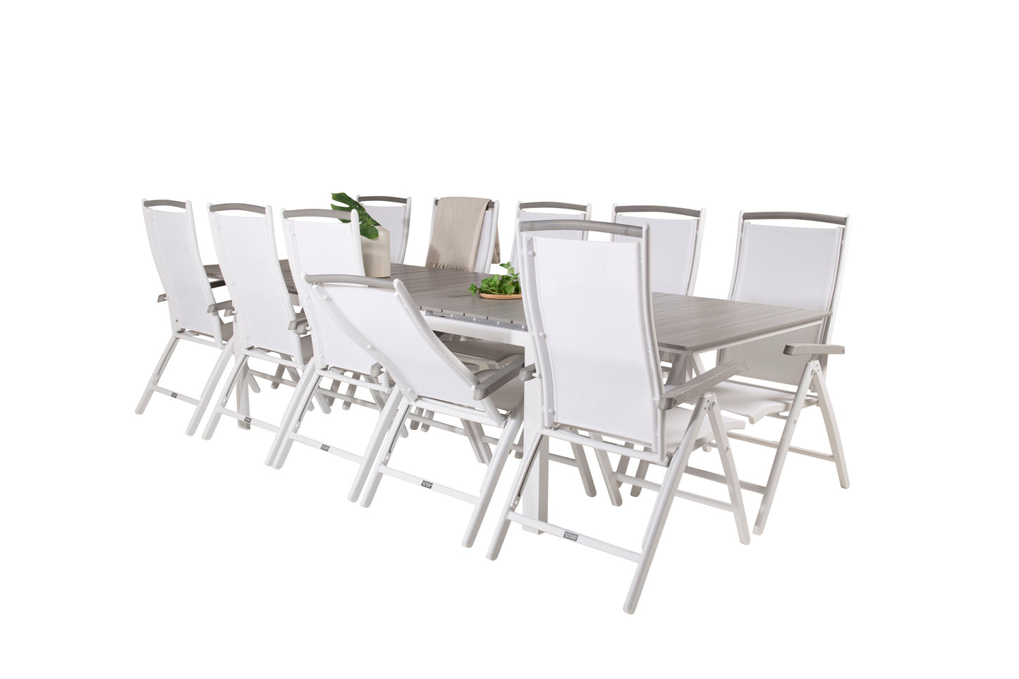 Levels Matbord med Albany Stolarna Matgrupp