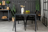 Break Matbord med Lindos Stolarna – Bord: 74x150x90 Stol: 66x85x55
