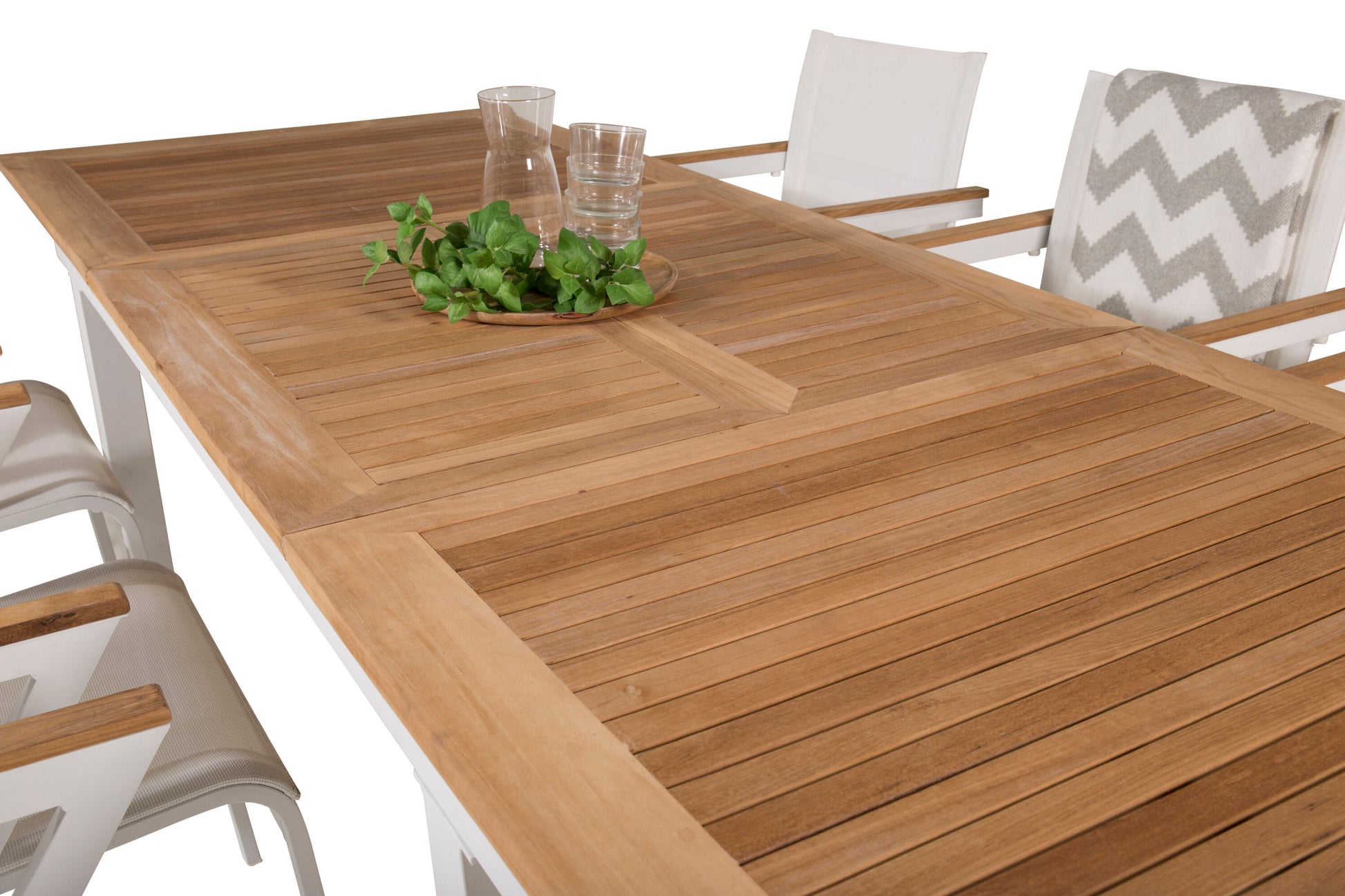 Panama Matbord med Mexico Stolarna Matgrupp