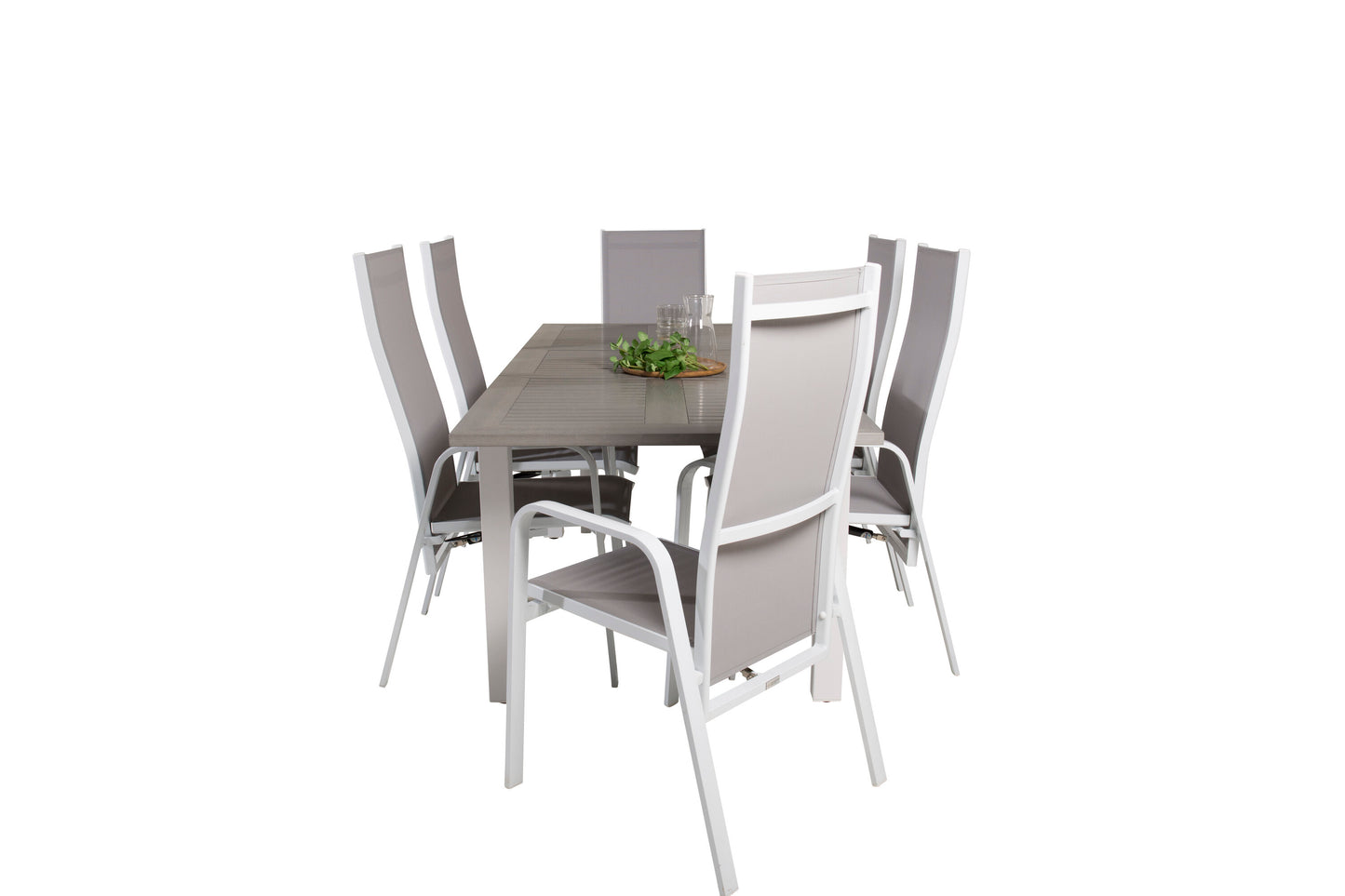 Albany Matbord med Copacabana Stolarna Matgrupp