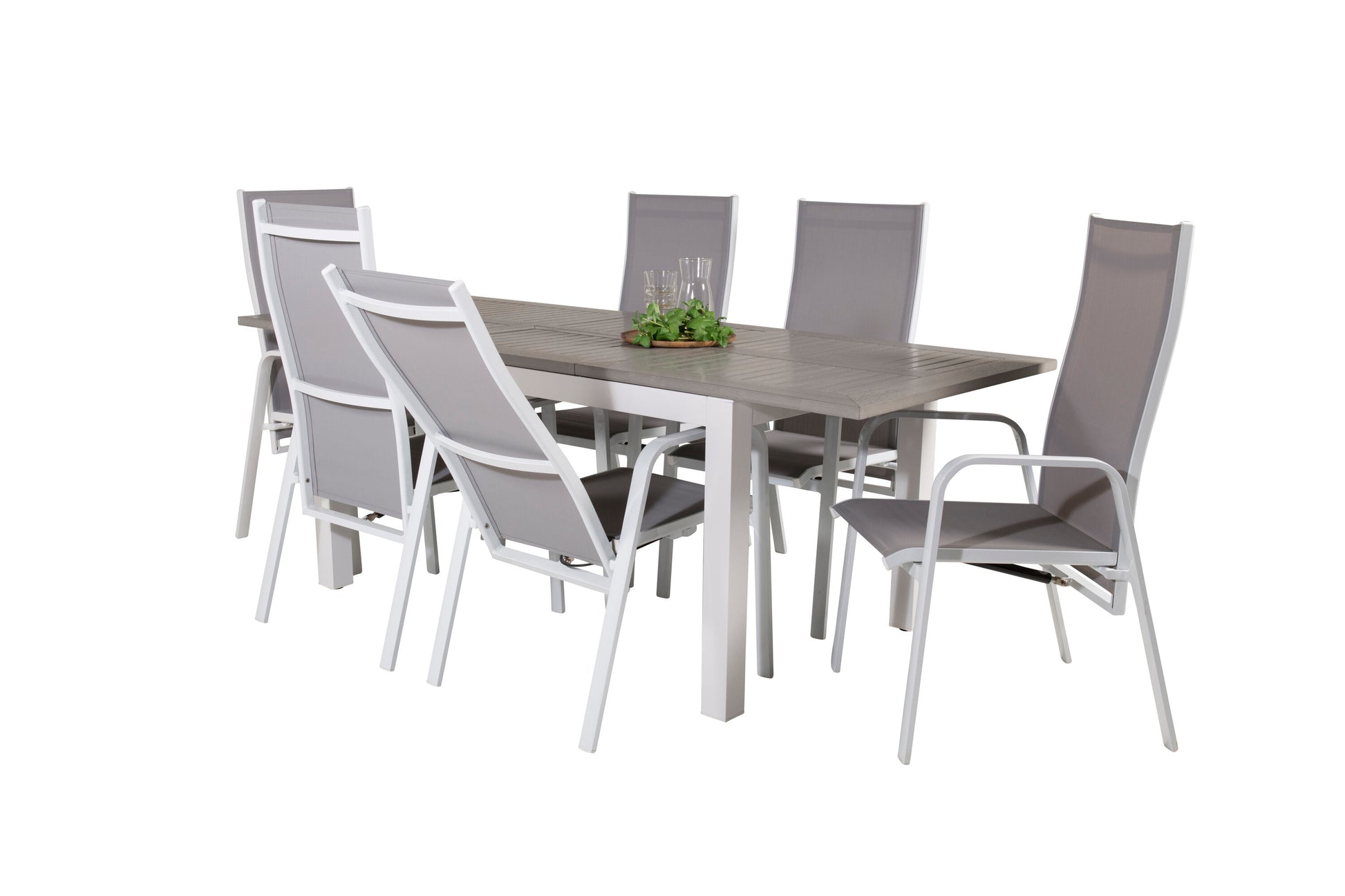 Albany Matbord med Copacabana Stolarna Matgrupp