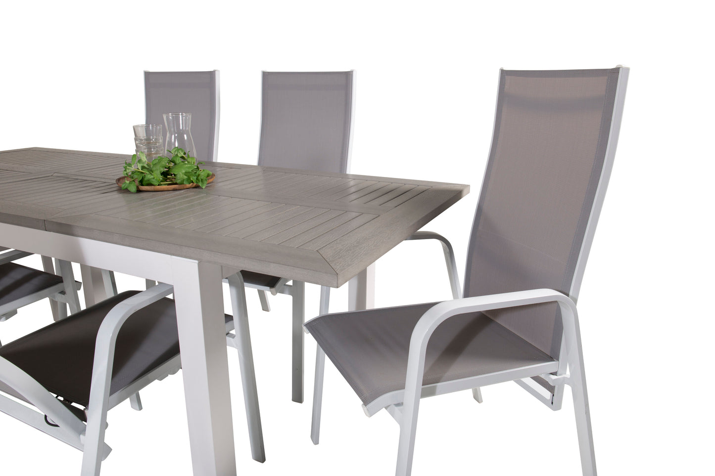 Albany Matbord med Copacabana Stolarna Matgrupp