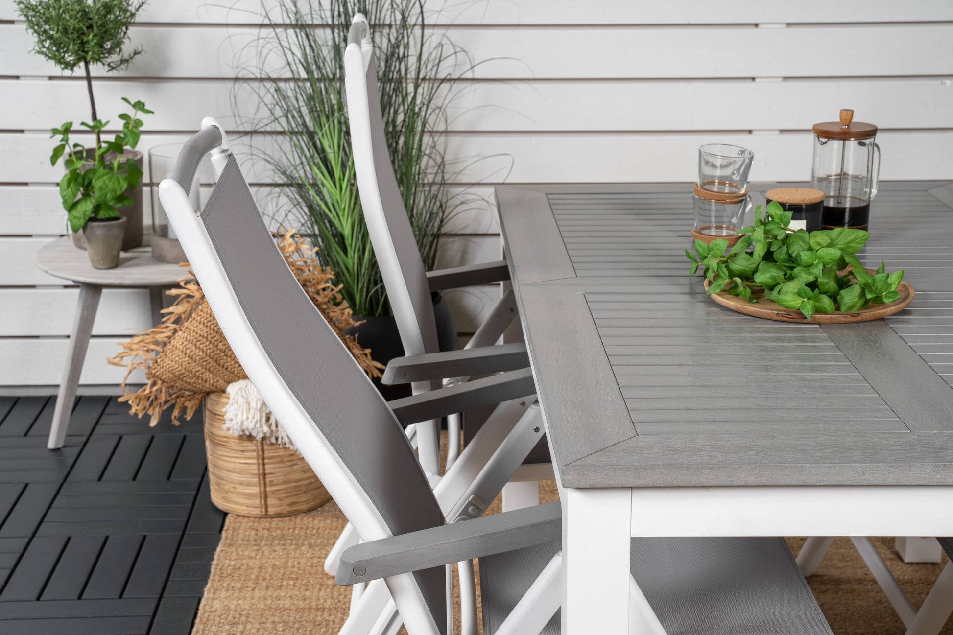 Albany Matbord med Albany Stolarna Matgrupp