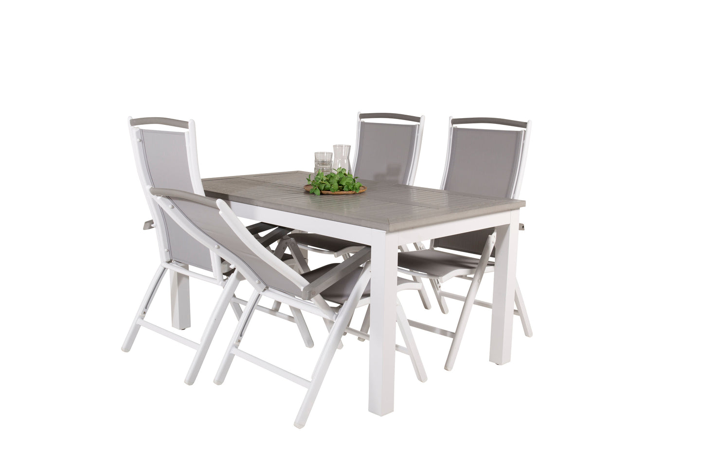 Albany Matbord med Albany Stolarna Matgrupp