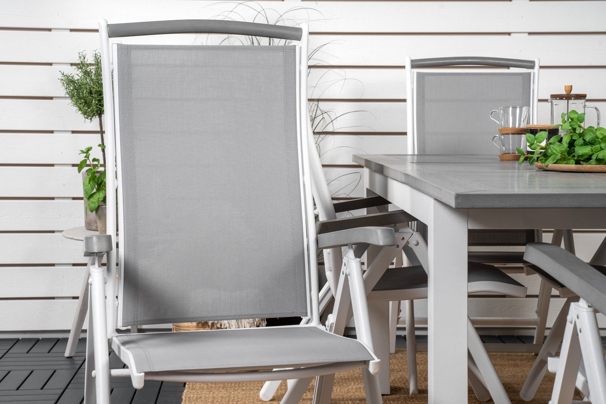 Albany Matbord med Albany Stolarna Matgrupp