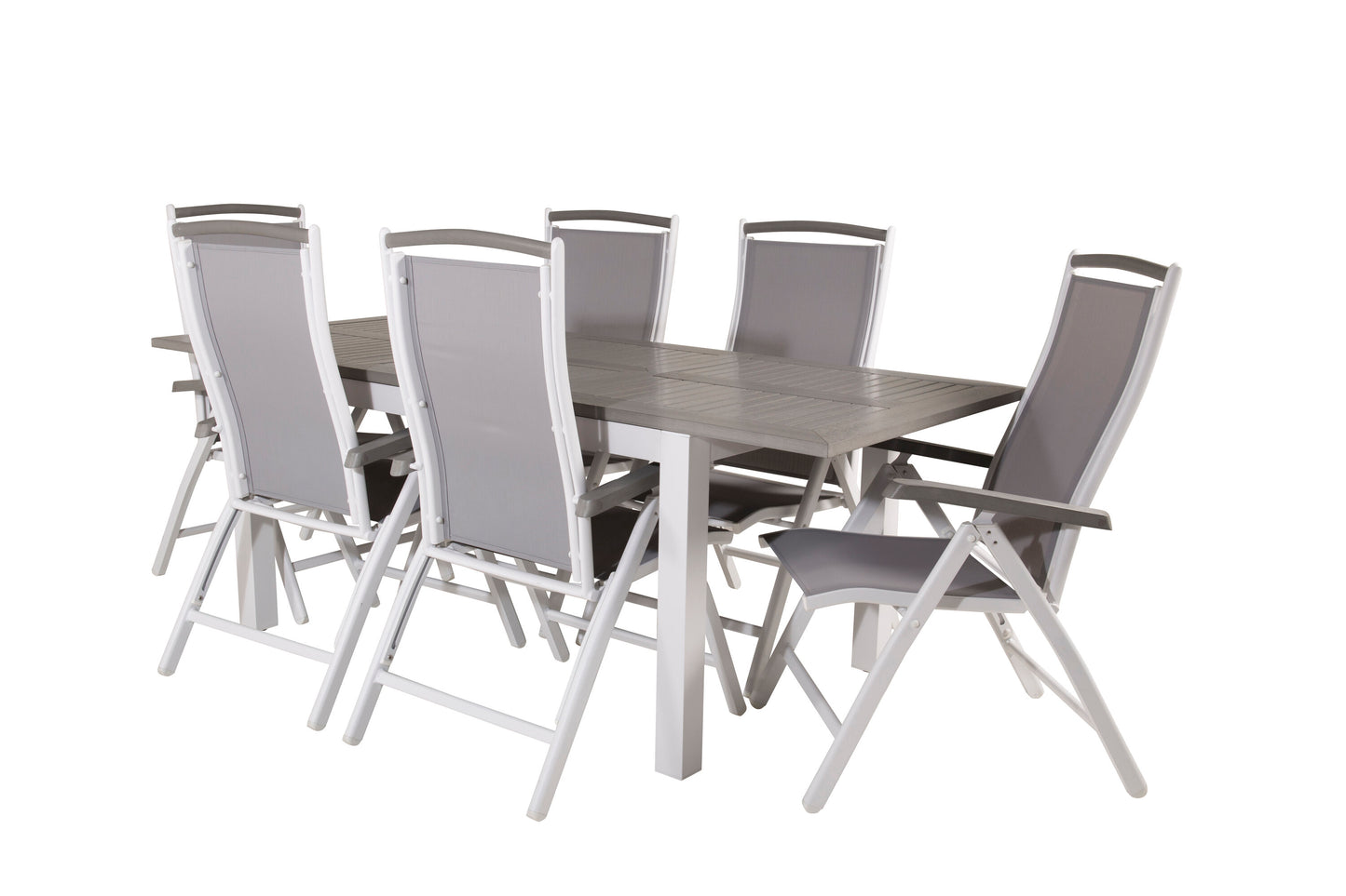 Albany Matbord med Albany Stolarna Matgrupp