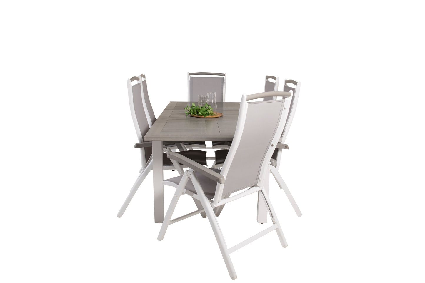 Albany Matbord med Albany Stolarna Matgrupp