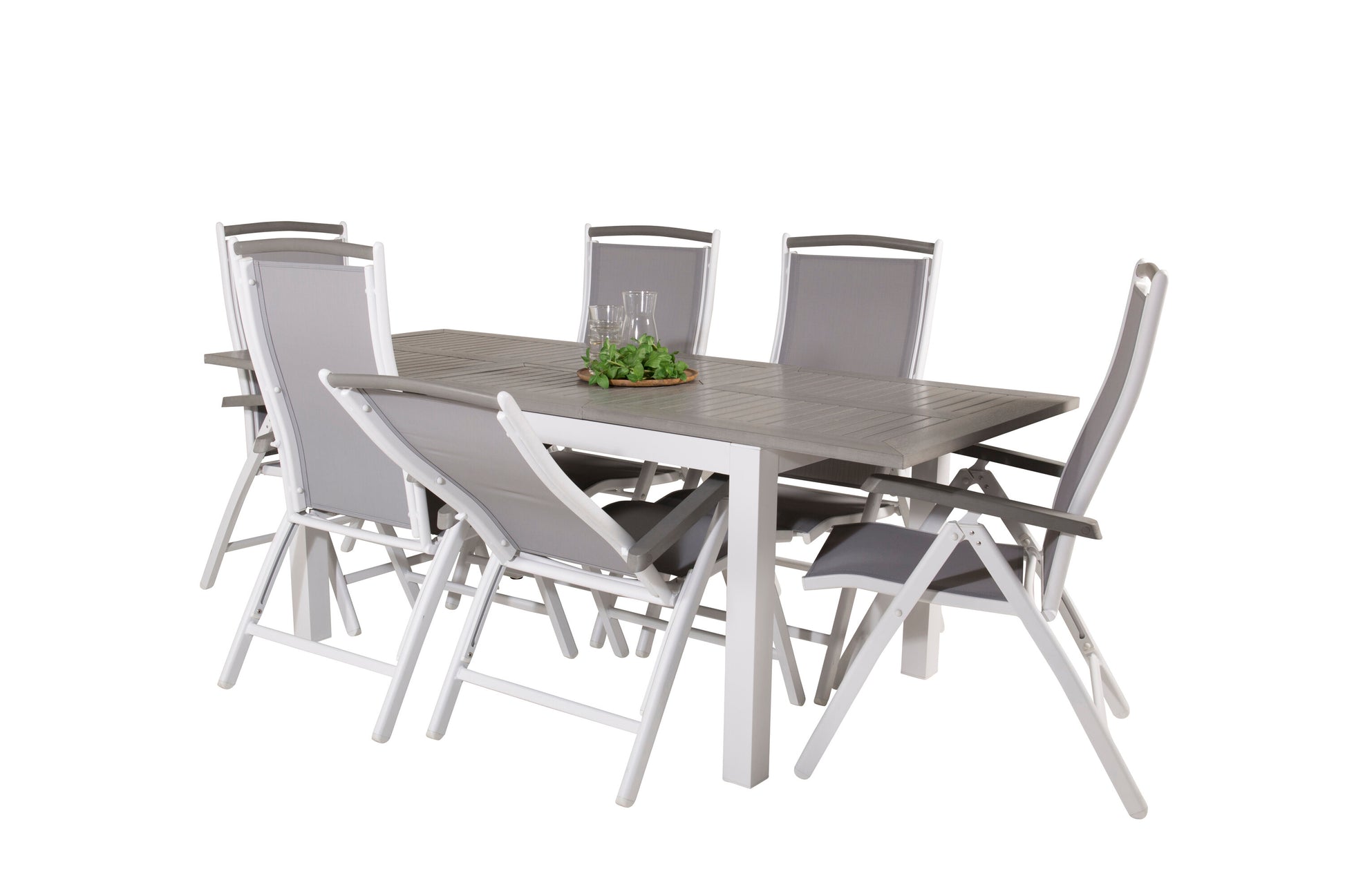 Albany Matbord med Albany Stolarna Matgrupp